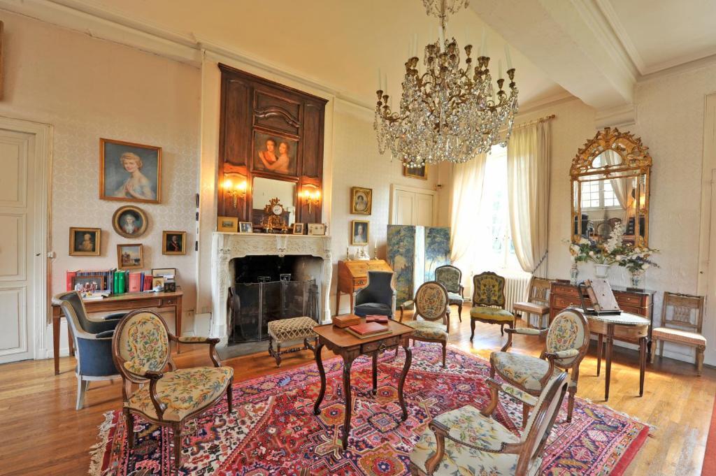 Villeneuve-sur-Allier Chateau Du Riau B&B 외부 사진